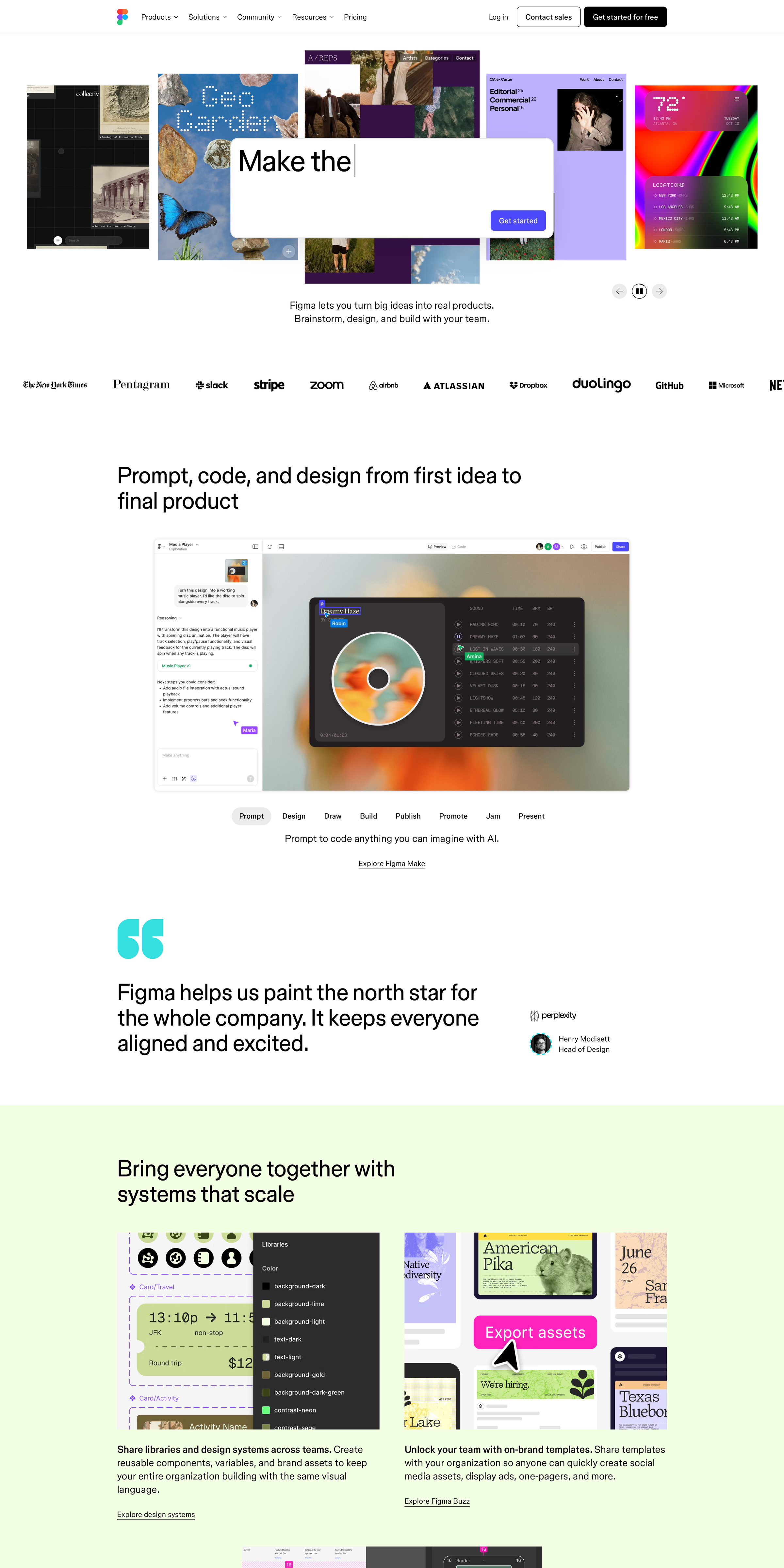 Figma - Website Screenshot
